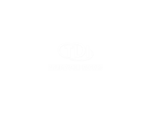 TDI hardwood logo white